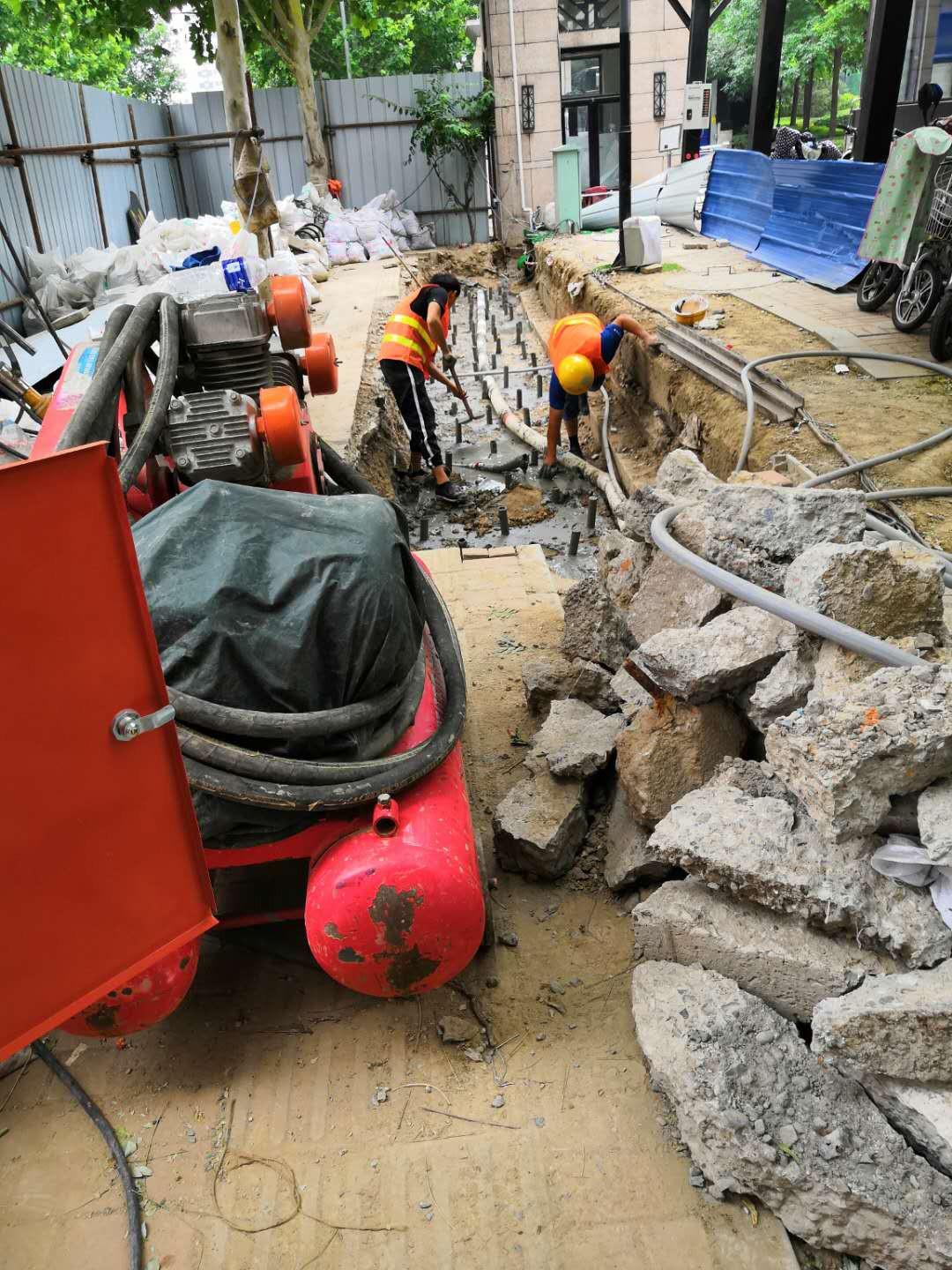 涞水地基加固解决房子的地基下沉问题